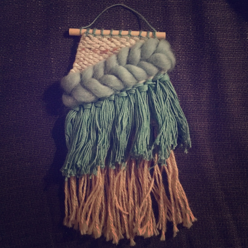 Reduced shipping✨Fiber art wall hanging